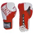 Gants de boxe pro Metal Boxe curtex - rouge - 12 oz-0