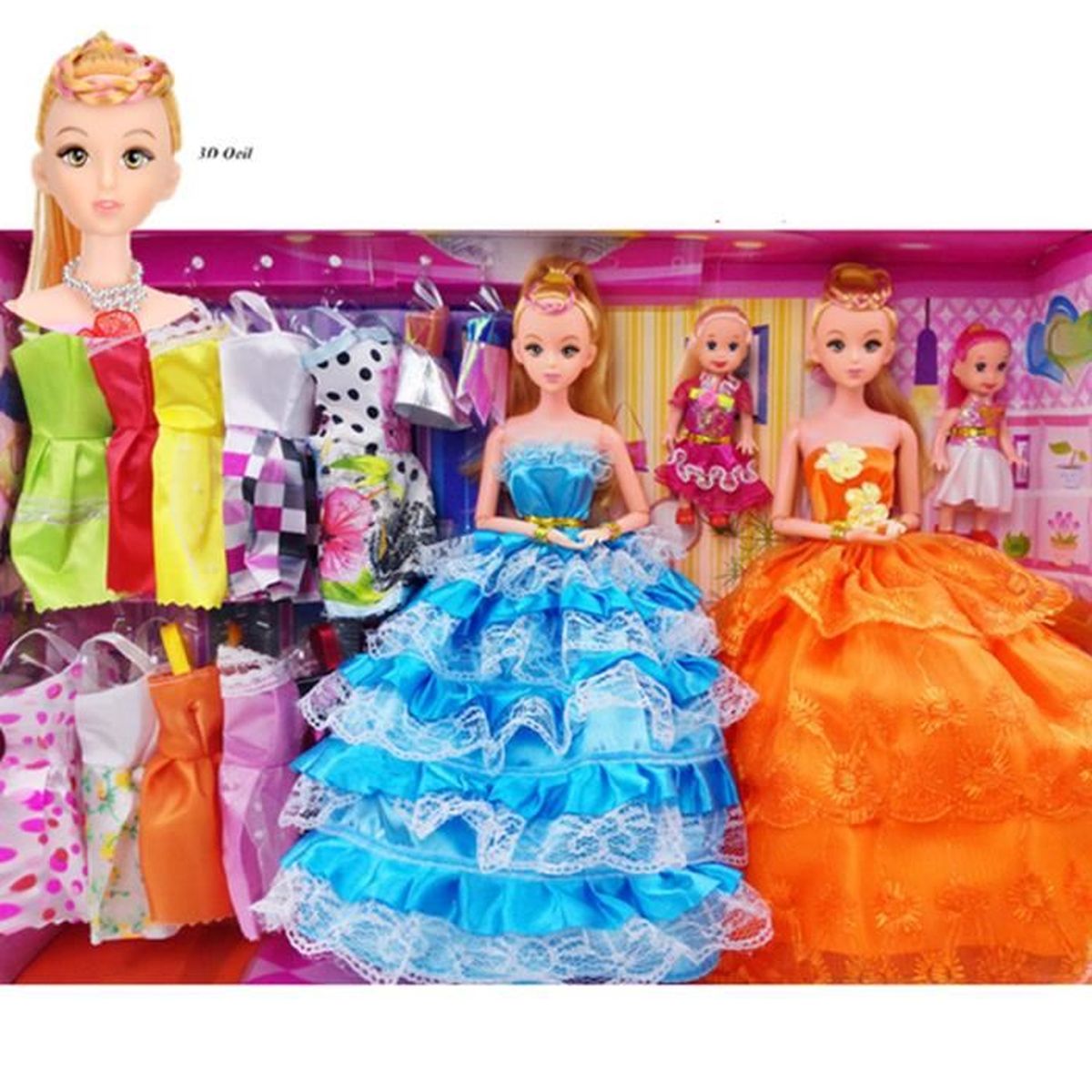 Cadeau Noel Poupee Barbie 3d Super 16 Ensemble De Poupons Coffret Fille Pour Anniversaire 12 Jointure Peluche Cdiscount Jeux Jouets Cadeau Noel Poupee Barbie 3d Super 16 Ensemble De Poupons Coffret Fille Pour Anniversaire 12 Jointure Peluche Cdiscount Jeux Jouets