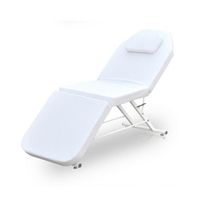 Table de massage pliable Lit de thérapie SPA Lit triple plié Lit cosmétique