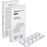 AquaFloow Tabs Lot de 10  pastilles de nettoyage pour machines à café Krups, Nivona, Jura, DeLonghi, Saeco, Siemens, Bosch, Melitta