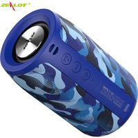 YSILLA Enceinte Bluetooth, Mini Haut-Parleur Bluetooth 5.0 sans Fil , 6 Heures Autonomie Stéréo HD Microphone AUX/USB/SD-Bleu