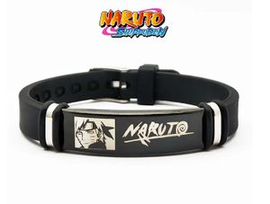 BRACELET - GOURMETTE Bracelet Naruto Cuir et métal