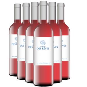 VIN ROSE Des Rêveries 2022 - Vin de France - Vin Rosé (6x75