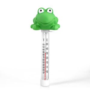 Thermomètre De Piscine Pmandgk - Double échelle °F/°C - Facile à Lire - Intérieur/Extérieur - 16,7 Cm - Bleu