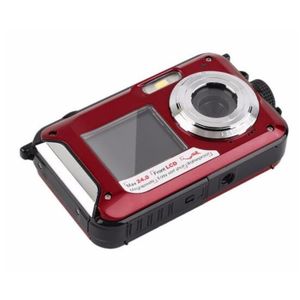 CAMÉSCOPE NUMÉRIQUE rouge sans carte-Caméra numérique Portable 3 pouce