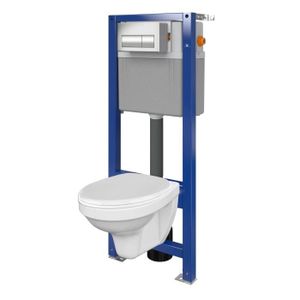 WC - TOILETTES Pack WC Suspendu - ALLIBERT BATH & DESIGN - MILOS 