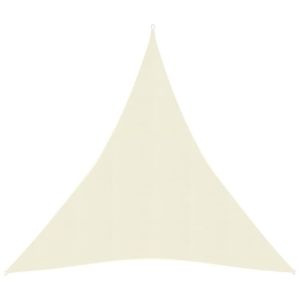 VOILE D'OMBRAGE Voile d'ombrage triangulaire - ATYHAO - Crème - 16
