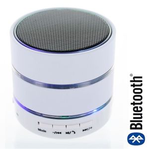ENCEINTE NOMADE Mini Enceinte Bluetooth Blanc pour Acer Iconia Tab