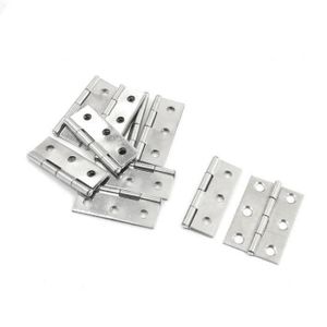 20pcs Argent en Alliage de Zinc 5 x 25 mm invisible dissimulé Baril Charnière de meubles