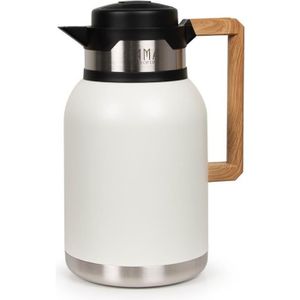 GOURDE Bama Pichet Isotherme Thermos Lucia 2L Blanc