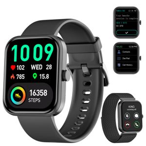 Montre connectée sport Montre Connectée Homme avec Appels Bluetooth Smart