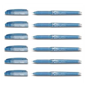 Pilot FriXion Lot De 3 Stylos Roller Effaçables 0.5 Mm – Turquoise – Magique & Précis