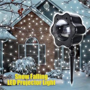 PROJECTEUR LASER NOËL gift-4W Flocon de Neige Lampe Laser Projecteur Jar