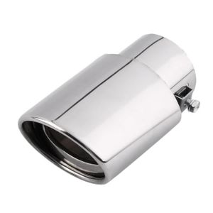 Embout Universel 6.3 8.4cm Embout D'échappement Chromé Universel
