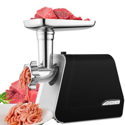 COOCHEER Hachoir à Viande Électrique 2000W Multifonction - Acier Inoxydable Avec Accessoires Saucisses