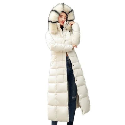 Doudoune beige on sale avec fourrure