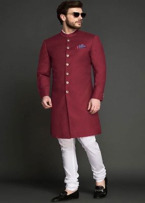 Costume Mariage Homme Tenue Homme Indien Sherwani Kurta Tenue