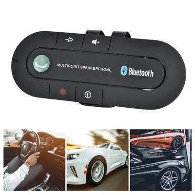 Kit voiture sans fil Haut-parleur mains libres Jeu de puces CSR intégré  Réduction du bruit Connexion automatique - noir - Cdiscount Auto