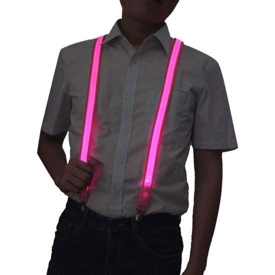 Bretelles De Sécurité Fluo Jaune Réfléchissantes - Largeur 5cm - Réglables à Clip - Pour Chantier, Travaux, Homme