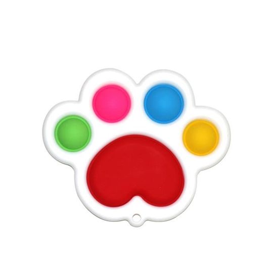 Éclate-le Fidget Simp Le Dimple Toy Soft Silicone Push Bubble Jouets ...
