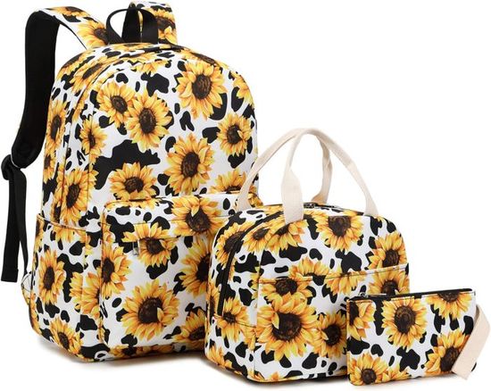 Cartable Fille Primaire Sac À Dos College Enfants Ados, Sac À Dos