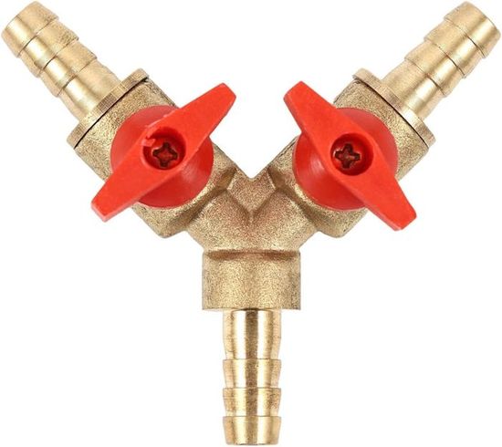 Raccord En T Fileté 3 Voies - Acier Inoxydable, Dimensions 1/2'' Et 1/4'' BSP, Pour Circuits Air, Eau Ou Huile