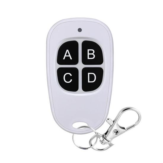 Télécommande Universelle 433,92 MHz Hapivida - Duplicateur 4 Canaux - Pour Portail, Garage, Voiture - Compacte Et Robuste