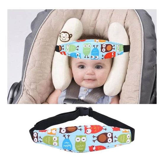 Lot De 2 Cales-tête Réglables Pour Enfant Voiture - Soutien Nuque Et Tête En Voiture, Poussette - 9