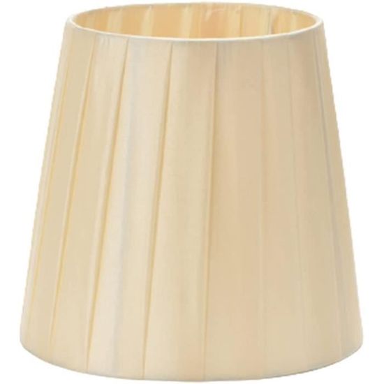 Abat-jour plissé pour lampe de Table sur pied,E27- Dia-25cm -Black