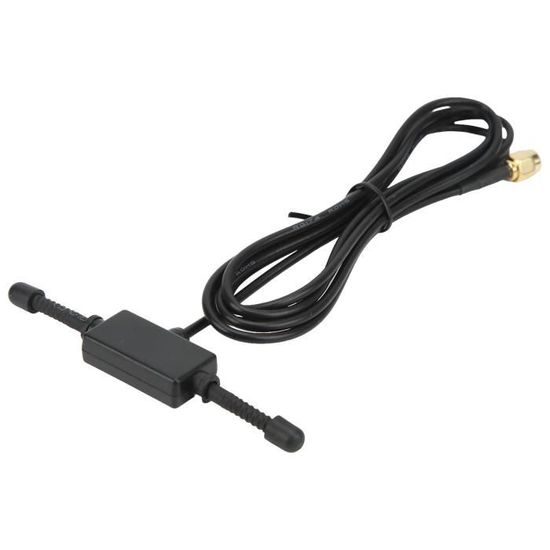 Antenne 1090 MHz Magnétique 3 M - Pour Suivi Avions ADS-B - Connecteur RPSMA Male