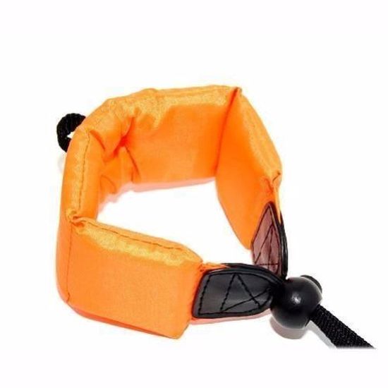 Dragonne Flottante Orange Pour Sony Cyber Shot Dsc Tx5 Dsc Tx10