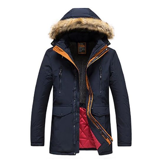 Enfants Garçon Fille Doudoune D'Hiver à Capuche Épaissie Rembourré