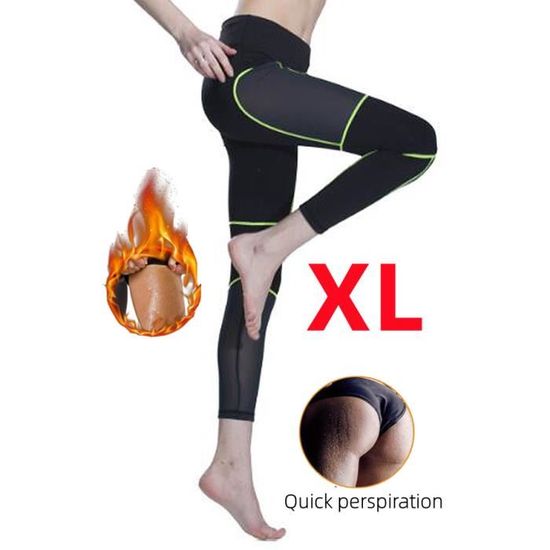 Short De Sudation Amincissant Femme - 3 Rangées Réglables, Compression, Néoprène, Pour Entraînement Et Perte De Poids
