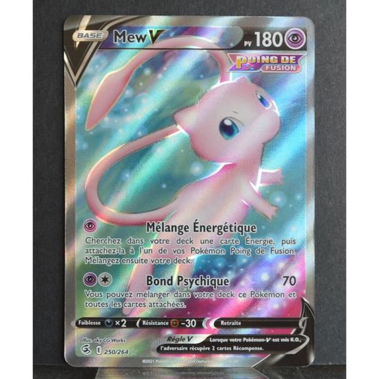 Pokebox Mew - 180 PV - Carte Francaise A Collectionner Pokemon