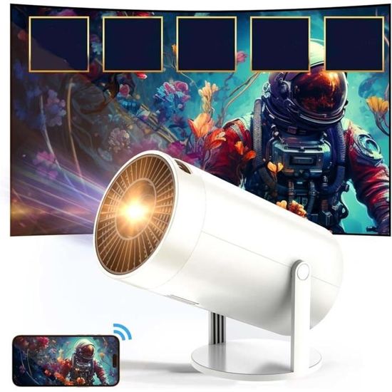 Mini Projecteur, Projecteur De Film Portable, Projecteur Led Lcd Tft