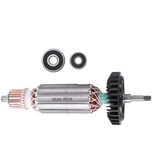2 Balais Charbon Pour Meuleuse Makita - Compatible 9558NB, HR2810T, GD0601, GA4540, Etc. - Dimensions 11x5x16mm