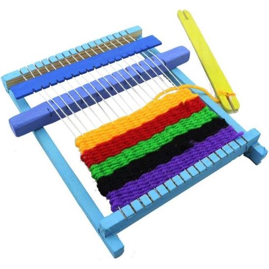 HUSHUI Mini Kit D'Outils Pour Tissage à La Main - Réparation De Vêtements, Récupération, Art Textile