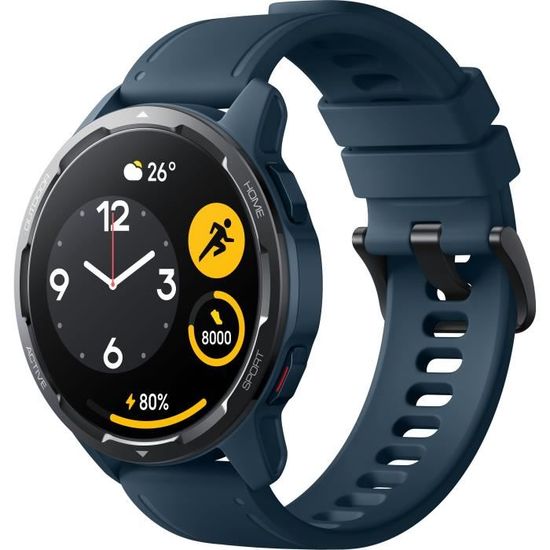 XIAOMI Watch S1 Active Bleu Océan - Montre connectée