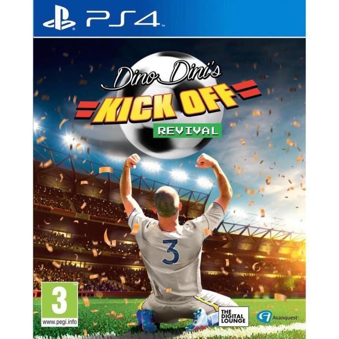 Kick Off Revival Jeu PS4 + T-Shirt