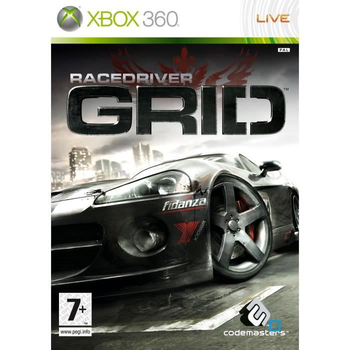 Race Driver Grid Jeu XBOX 360
