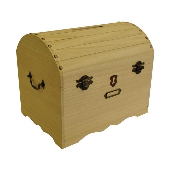 Support A Decorer - Artemio - Coffre de pirate à décorer