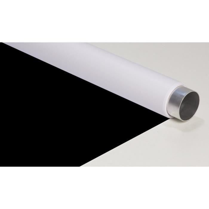 FOND EN VINYLE 200x350CM RÉVERSIBLE DOUBLE FACE NOIR ET BLANC