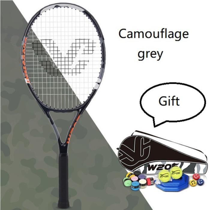 Professional tennis racket single adult unisex suit with bag coach beginners holding a ball racket