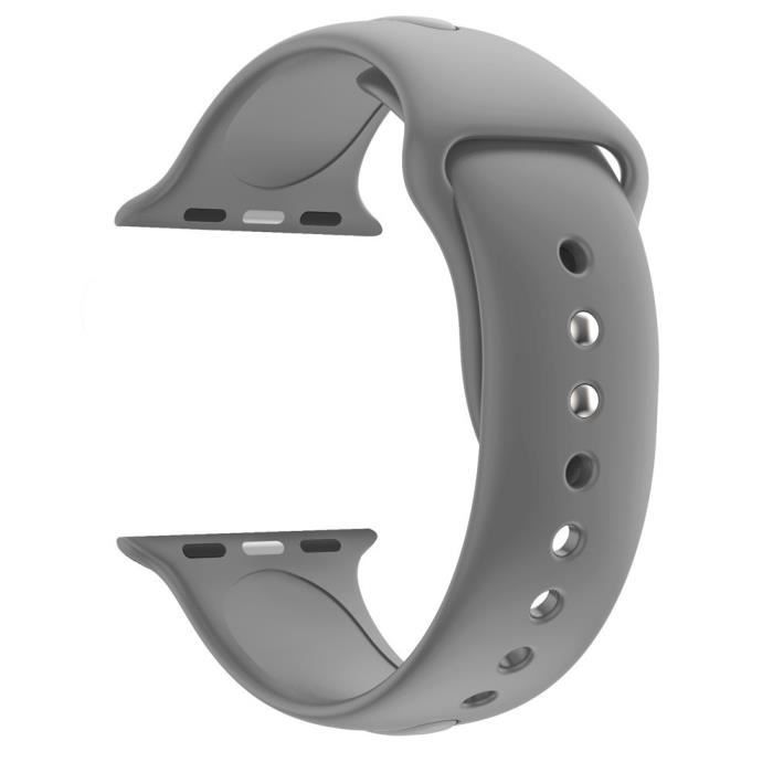bracelet de montre vendu seul Bracelet de montre en silicone souple pour sports de remplacement pour Apple Watch Series 4 40MM