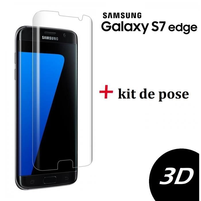verre trempe protege ecran galaxy s7 edge