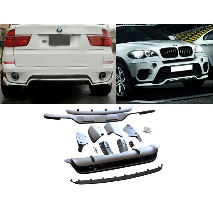 KIT COMPLET AVANT ARRIERE AERO POUR BMW X5 E70 LCI PHASE 2 EN ABS DE 07/2010 A 2013