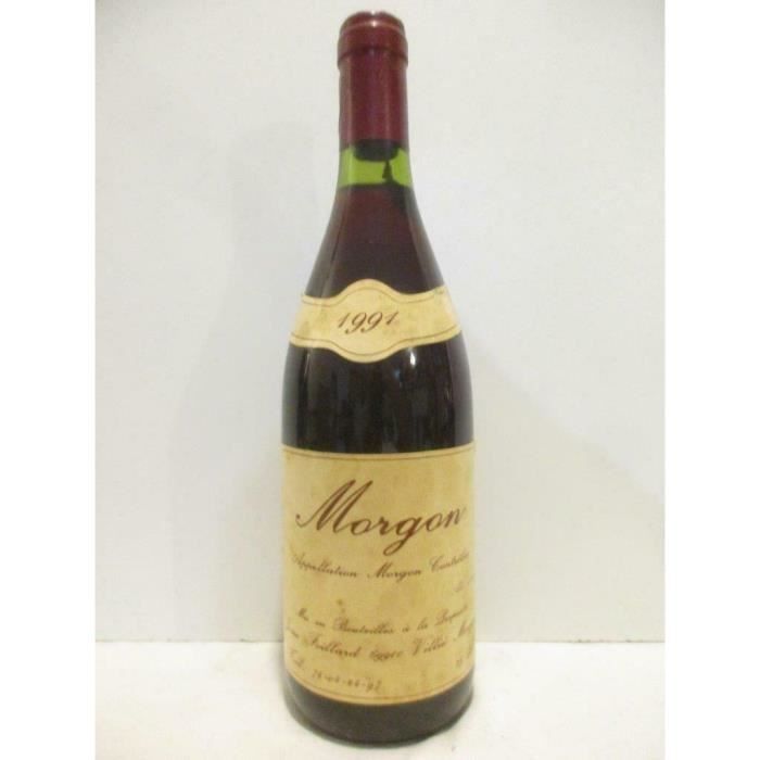 morgon jean foillard Rouge 1991 - beaujolais