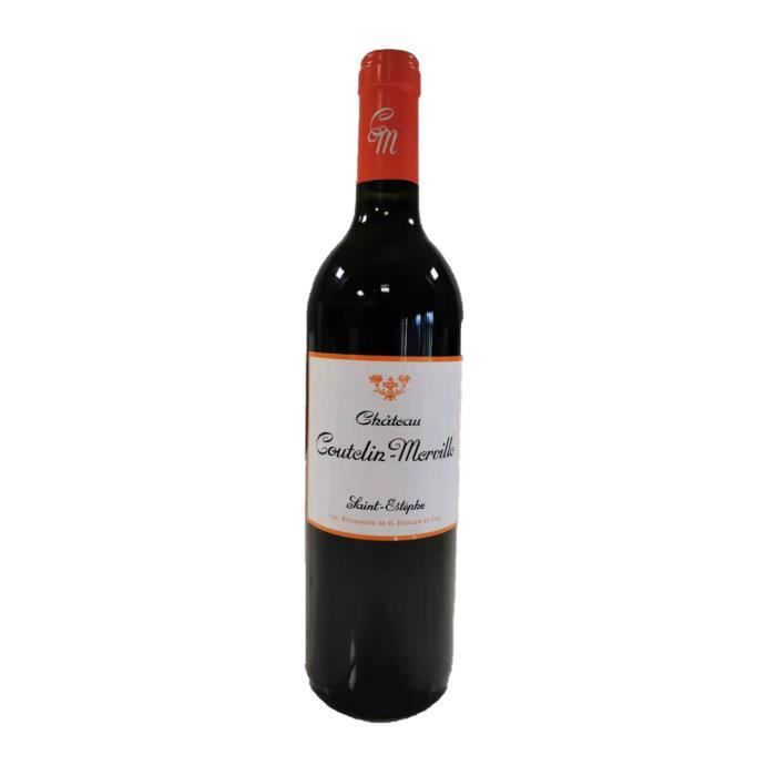 Château COUTELIN MERVILLE Cru Bourgeois 2008 AOP SAINT ESTEPHE -Vin rouge de Bordeaux - 75cl