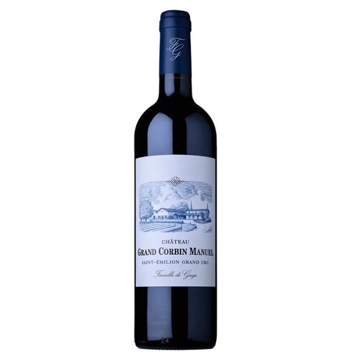 Château GRAND CORBIN MANUEL Grand Cru2016 AOP SAINT EMILION GRAND CRU