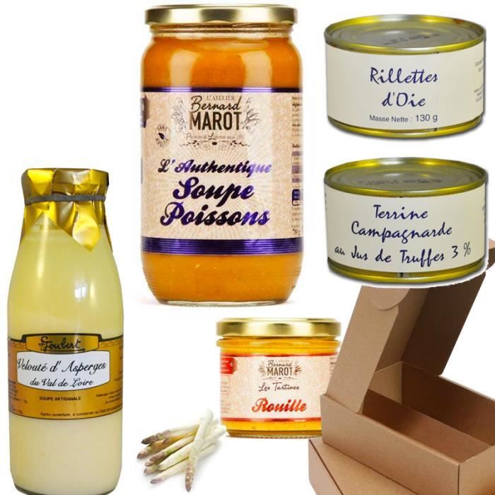 Coffret gourmand : Terre et Mer